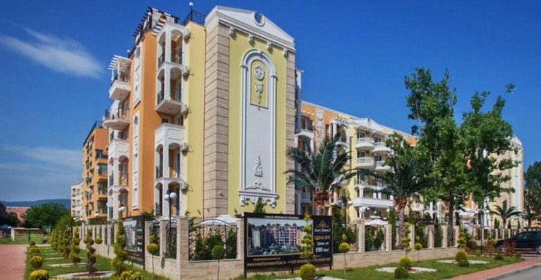 No commission: 2 BED 2 BATH apartment in Millenium1, St. Vlas, 140 m to the sea