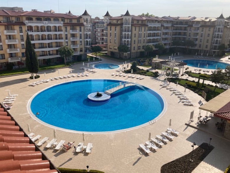 No commission: Fully furnished studio apartment, 43 sq.m. in Royal Sun (Sunny beach)