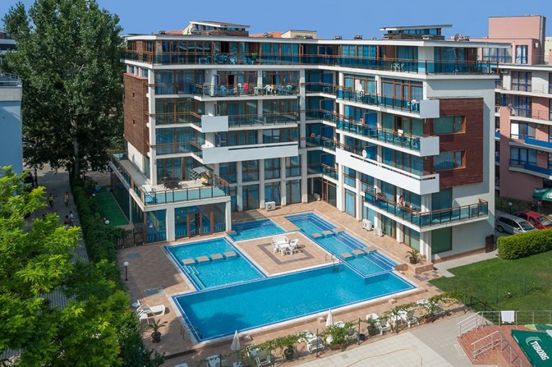 Discounted, No commission: 1 BED modern apartment, 61 sq.m., in Villa Itta, Sunny beach