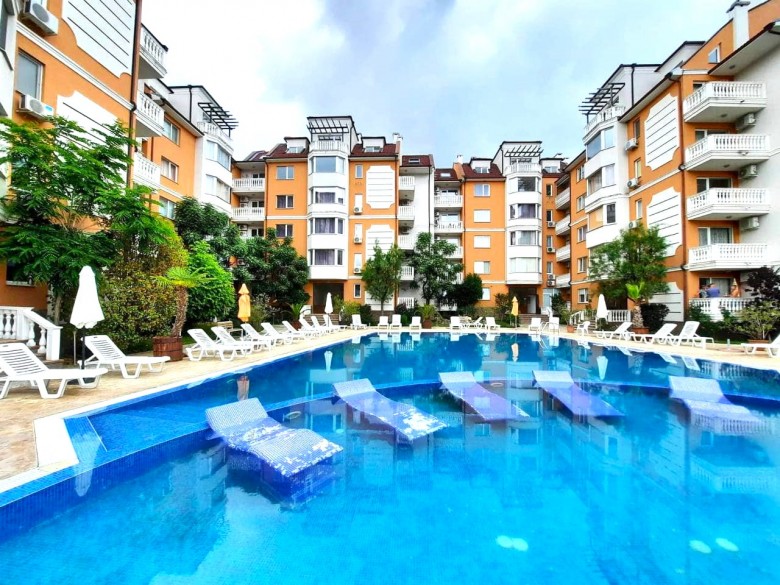 No commission: 1 BED furnished apartment in Sea Diamond, near Cacao beach