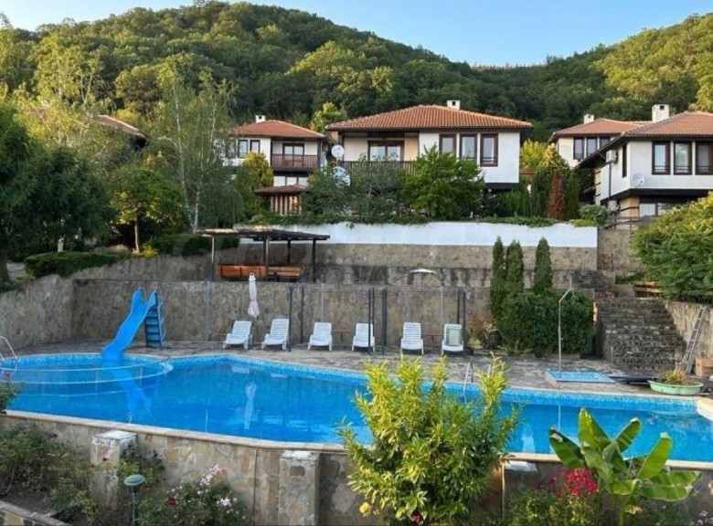 For sale two-storey TOWNHOUSE in the village of Goritsa, 24 km from Sunny beach resort.